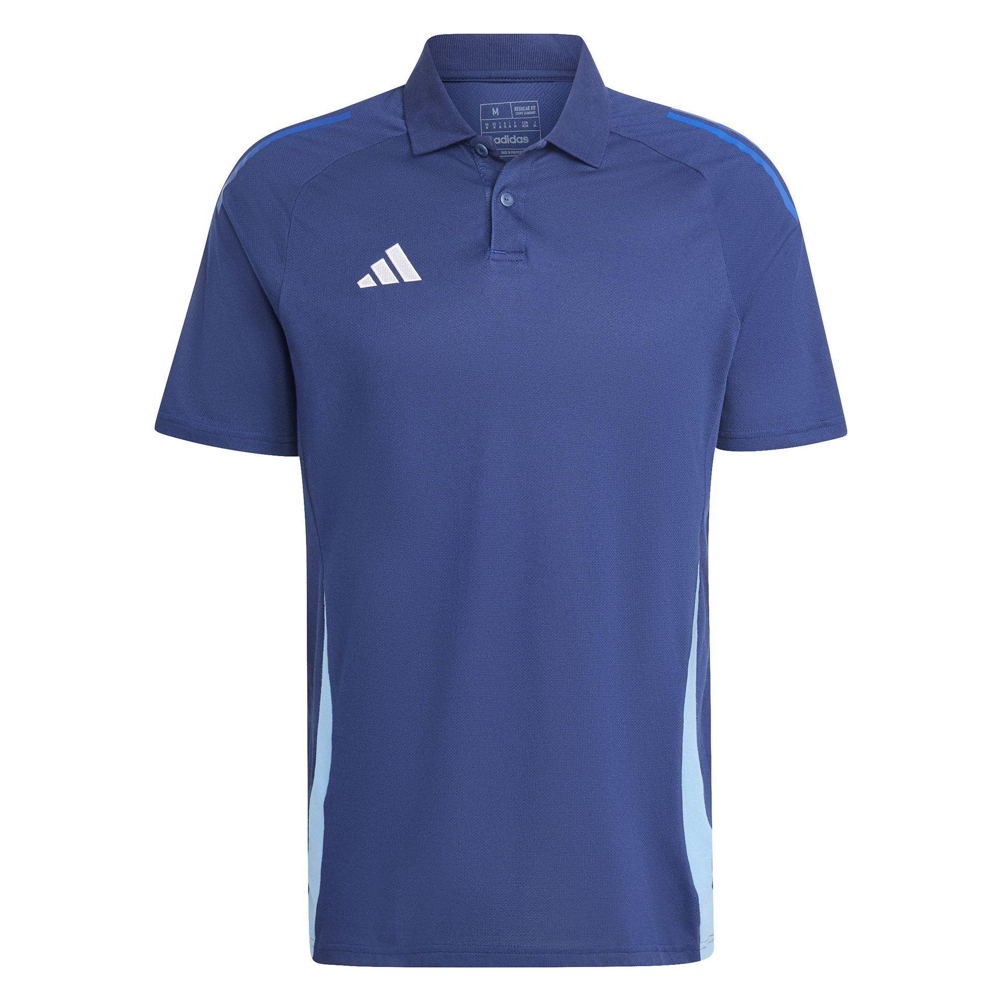 Adidas, Mannen, Sportief Shirt, TIRO24 C Polo (M), Blauw, M