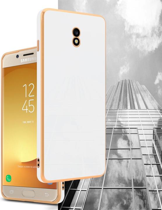 Actual product image Cadorabo Case for Samsung Galaxy J3 2017 in TPU with camera protection LM130 Style (Samsung Galaxy J3 2017 (US version))