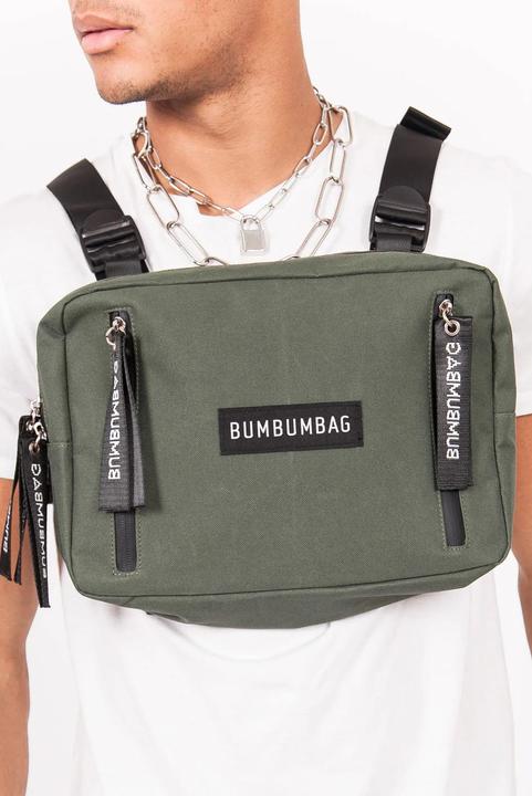 Image du produit Sixth June sac poitrine texte zips