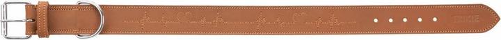 Actual product image Trixie Rustic fat leather necklace Heartbeat (Dog, General)