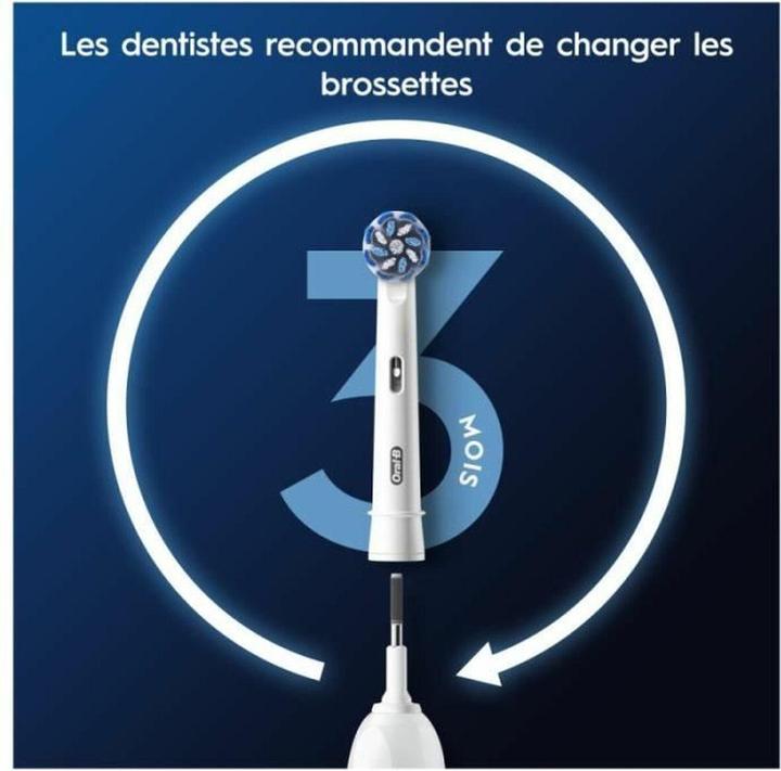 Image du produit Oral-B Sensitive Clean Aufsteckbürsten 3er weiss (3x)