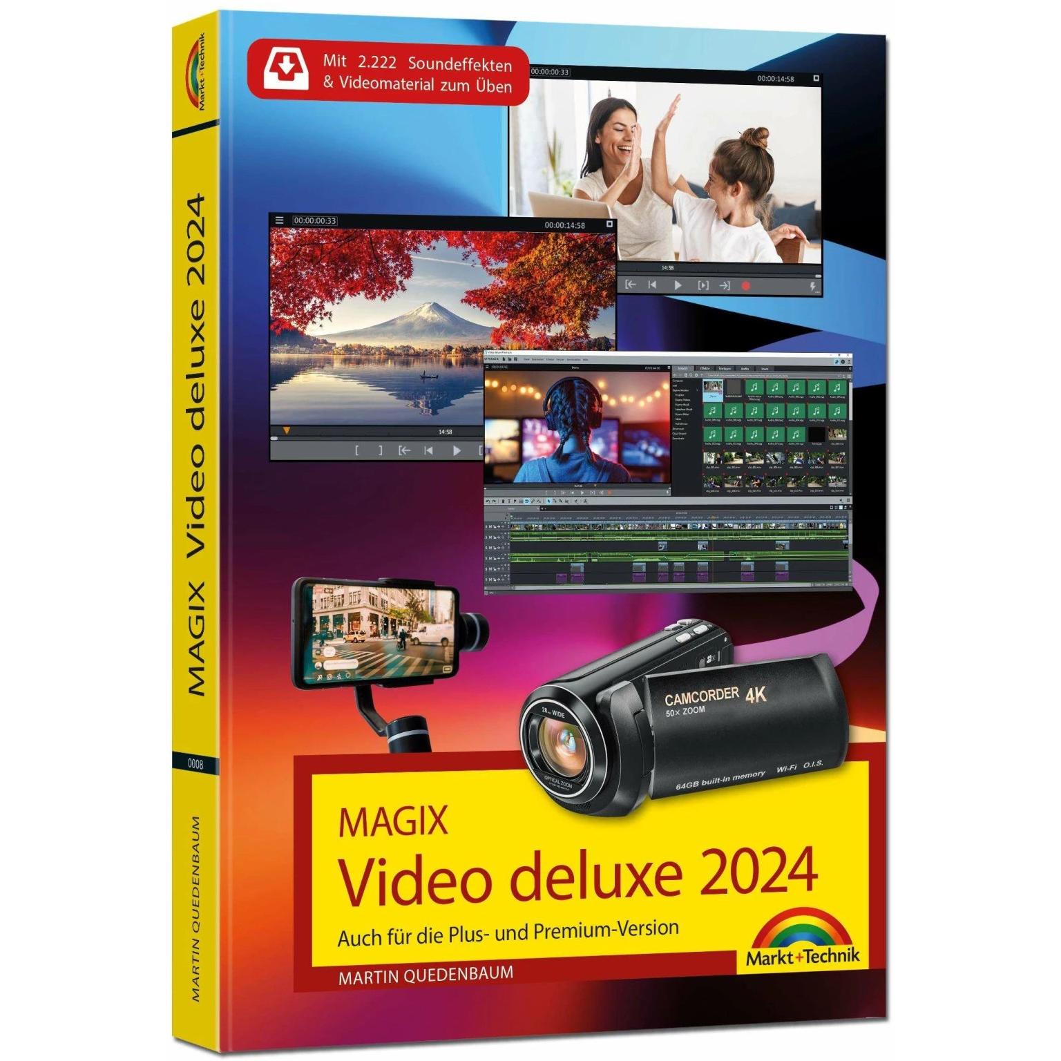 MAGIX Video deluxe 2024 - Das Buch zur Software. Die besten Tipps und Tricks, Sachbücher von Martin Quedenbaum