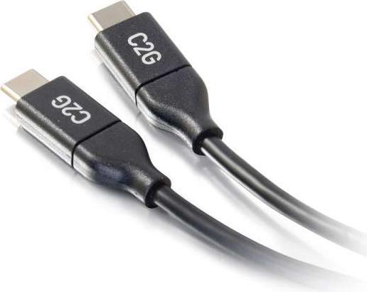 Image du produit C2G USB-C 2.0 CABLE MÂLE VERS MÂLE () (1.80 m, USB 2.0)