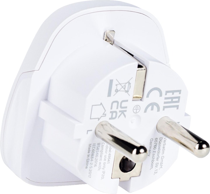 Produktbild Verbatim World to Europe Travel Adapter Plug