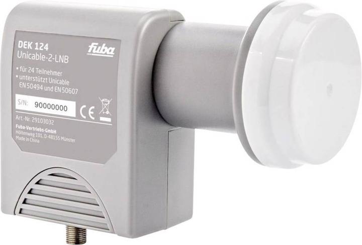 Actual product image Fuba DEK 124 UnicableLNB (Unicable, 40mm)