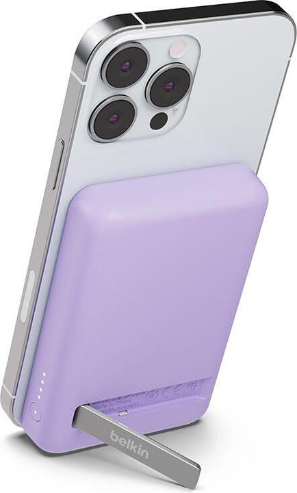 Produktbild Belkin Magnetische kabellose Powerbank 5K mit Ständer (5000 mAh, 7.50 W, 7.50 Wh)
