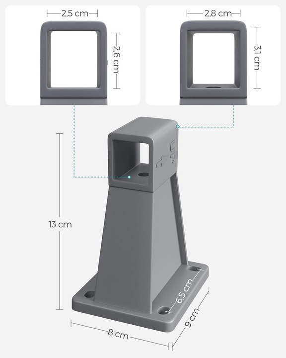 Actual product image Songmics Seitenmarkise Zubehör (0.08 m)
