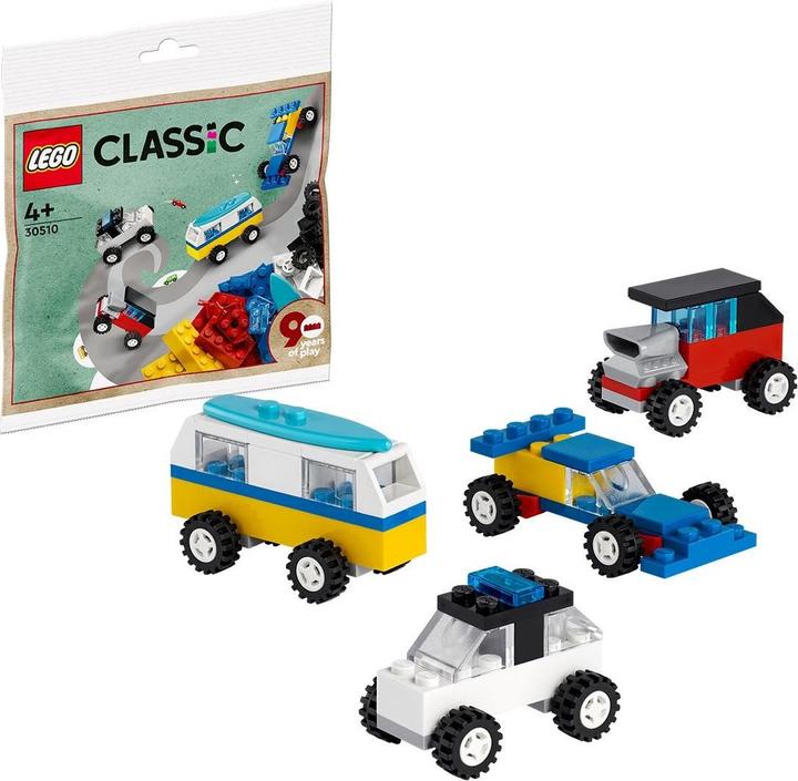 Immagine prodotto LEGO 90 anni di auto (30510, LEGO Classic)