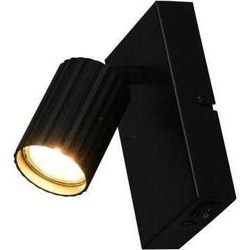 Trio, Applique + Plafoniera, 867770132 Soka GU10 Strahler Schwarz Matt (GU10)