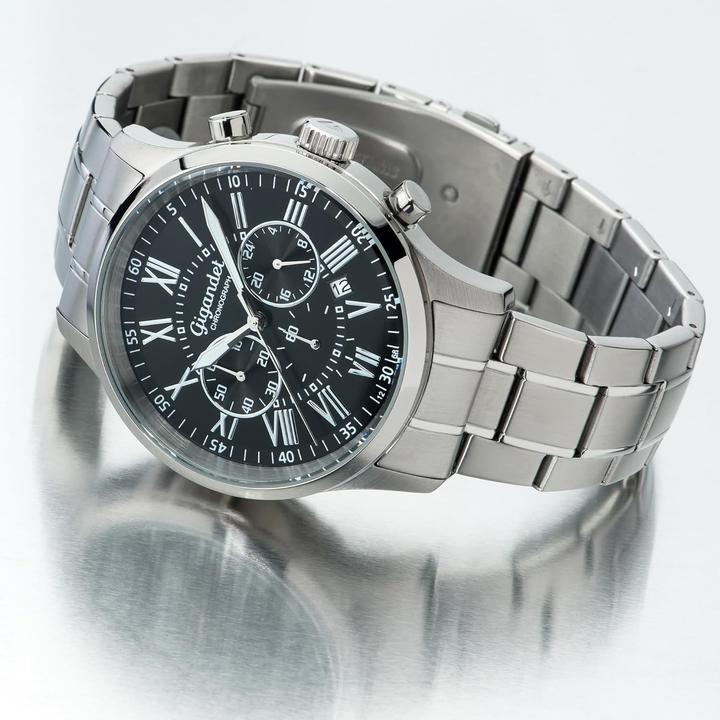 Immagine prodotto Gigandet Orologio analogo cronografo impermeabile con quadrante 24 ore