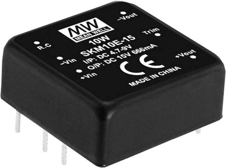 Image du produit MeanWell Modules de conversion DC/DC série SKM10 DIP x1 Case Single Output 1 régulé