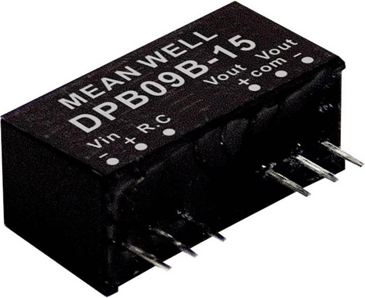 Image du produit MeanWell Modules de conversion DC/DC série SPB09 DPB09 Case Single et Dual Output 1