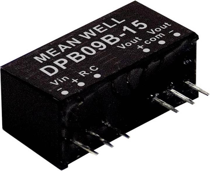 Image du produit MeanWell Modules de conversion DC/DC série SPB09 DPB09 Case Single et Dual Output 1