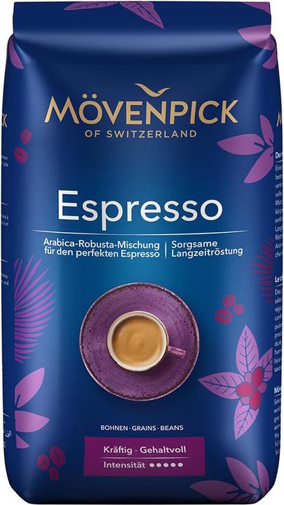 Actual product image Mövenpick Espresso (1000 g, Dark roast)