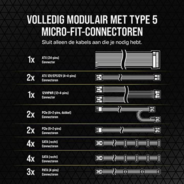 Actual product image Corsair SF850L (850 W)