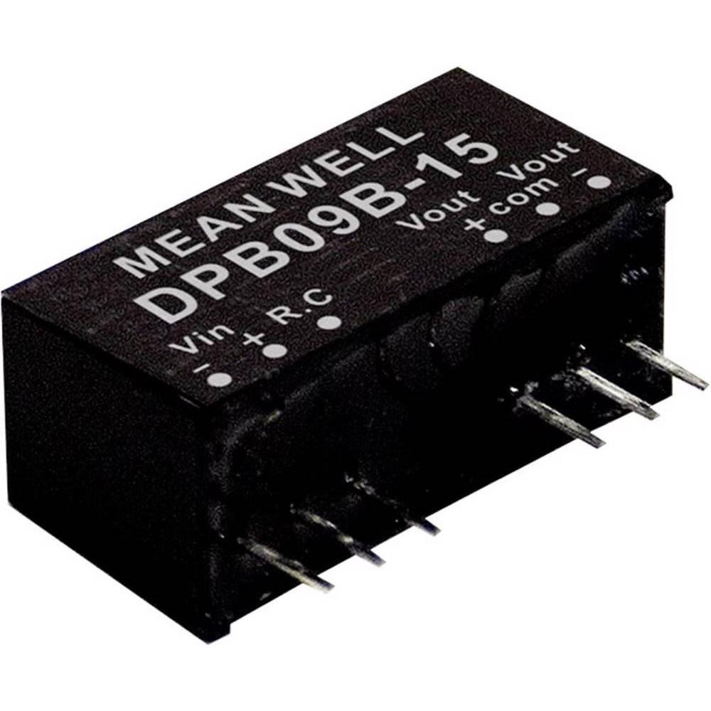 Thumbnail - MeanWell, Spannungswandler, DC/DCWandlerModule Serie SPB09 DPB09 Case Single und Dual Output 1