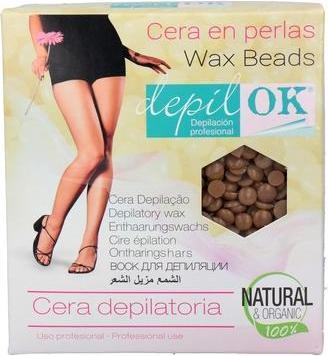 Produktbild Depil OK Chocolate Gold Pearl Wax 1000g