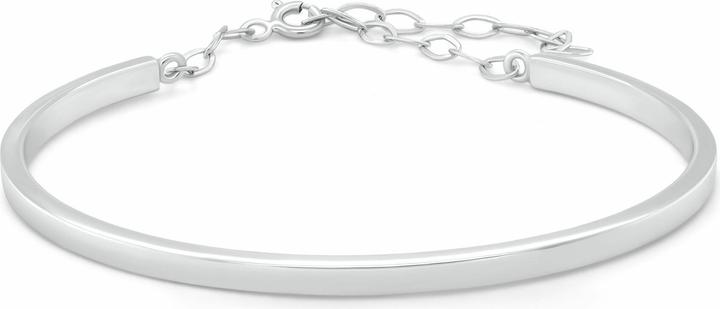 Immagine prodotto Brilio Silver - Silver solid bracelet for women BRC234W (Argento)