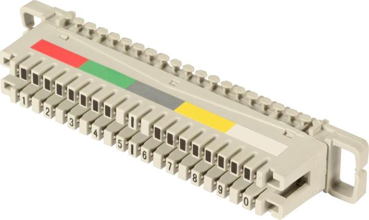 Actual product image EFB Elektronik LSA connection strip 2/10 to 10DA without colour code