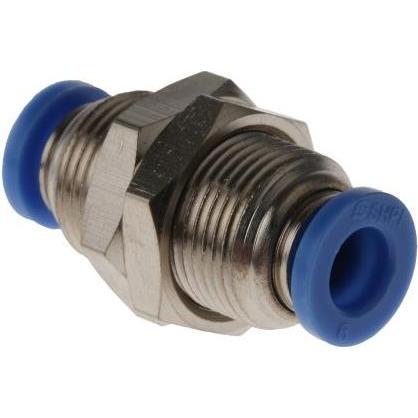 Rs Pro, Rohrverbindungstechnik, Bulkhead Adaptor, 6 mm (Rohrverschraubung)
