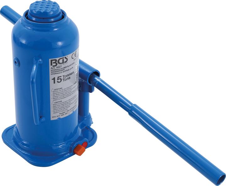 Actual product image BGS Hydraulic Bottle Jack 15 t