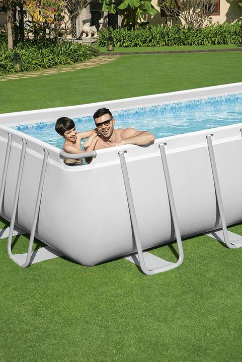 Immagine prodotto Bestway Power Steel Pool Komplett-Set 73 2 x 366 x 132 cm (732 x 366 x 132 cm)
