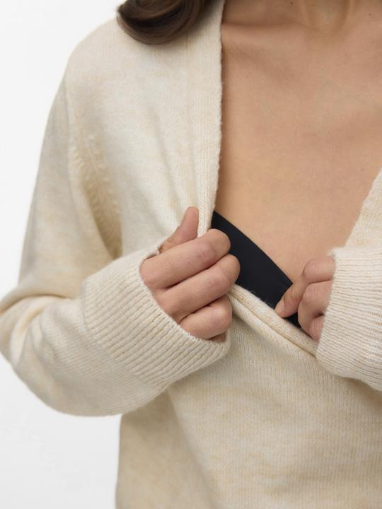 Immagine prodotto Mamalicious Normal geschnitten V-Ausschnitt Pullover Gestricktes Oberteil (M)