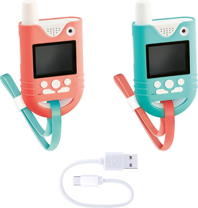 Immagine prodotto Canal Toys Video Walkie Talkies – Kinder Walkie Talkies mit Kamera & Bildschirm – 100 m Reichweite – (0.30 km)