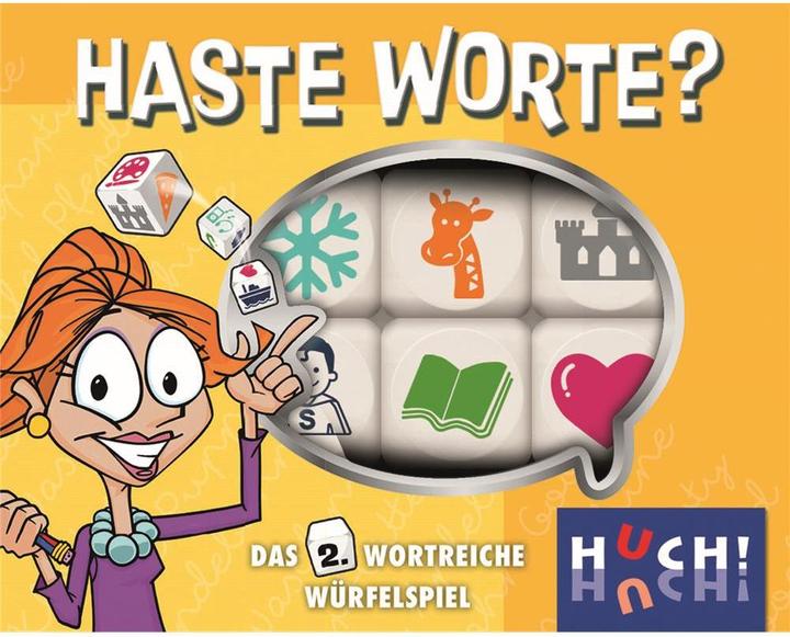 Produktbild Haste Worte Das wortreiche Würfelspiel (Deutsch)