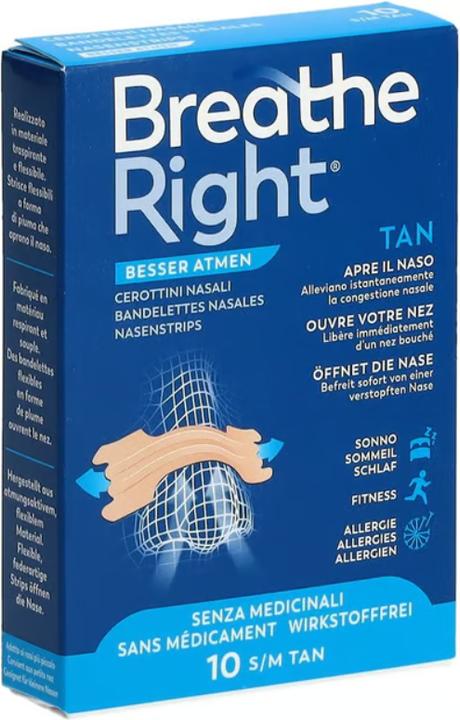Actual product image Breathe Right Nose plasters