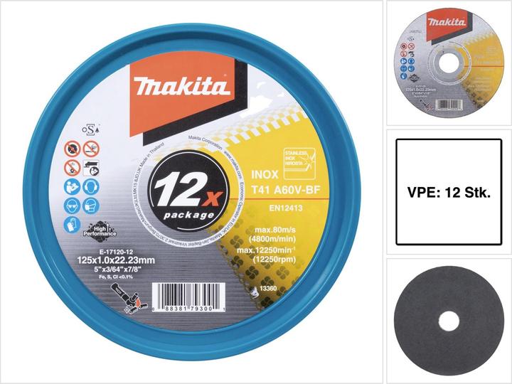 Produktbild Makita Trennscheibe INOX 125 mm