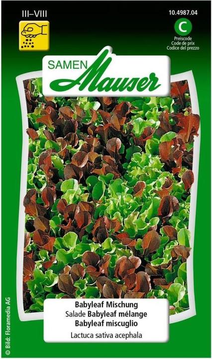 Produktbild Samen Mauser Babyleaf Mischung (Gemüsesamen)