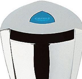 Grohe Griff COSTA 1/2" COSTA Mark bl/rot