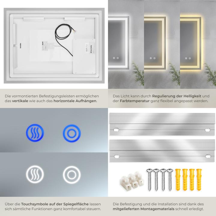 Immagine prodotto tectake Clara (50 x 70 cm)