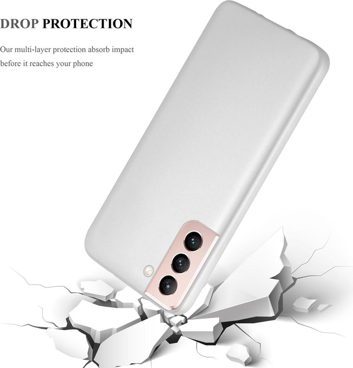 Produktbild Cadorabo TPU Matt Metallic Cover (Samsung Galaxy S21 5G)