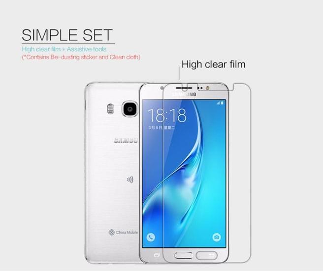 Actual product image Nillkin Super Clear (1 Piece, Samsung Galaxy J5 (2016))
