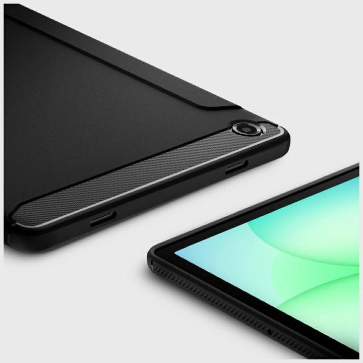 Produktbild Spigen - Rugged Armor - Samsung Galaxy Tab A11 Plus - Matte Black (Samsung Galaxy Tab A11)