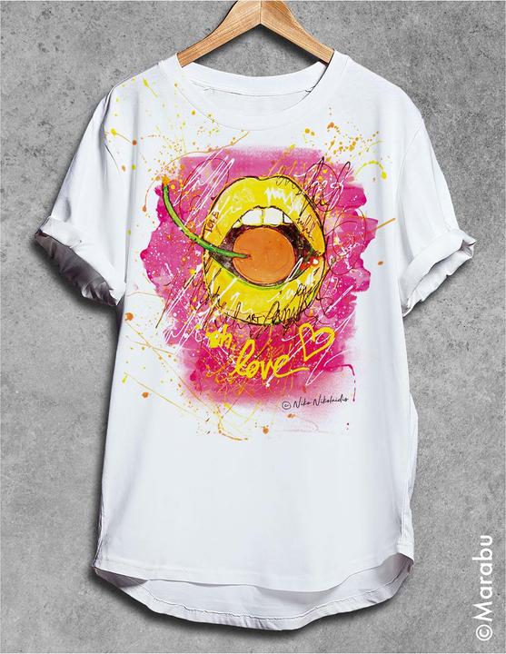 Actual product image Marabu Textile colour (Orange, Black, Rose, Yellow, Green, 60 ml)