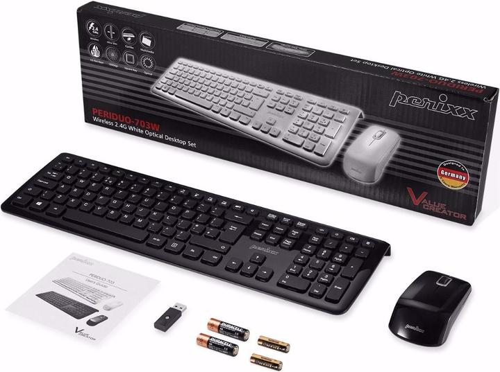 Produktbild Perixx Periduo 703 (DE, Kabellos)