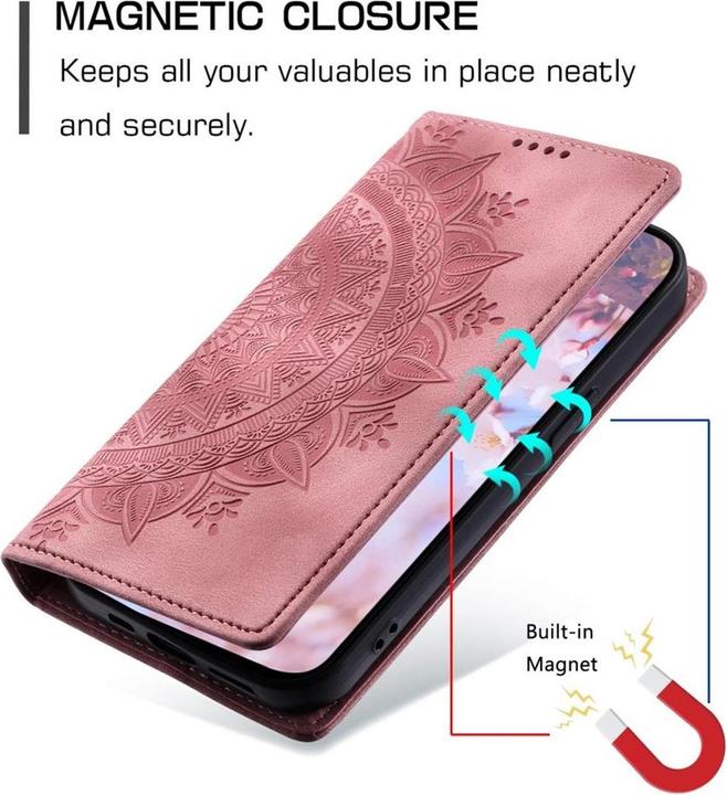 Produktbild CoverKingz Hülle für Samsung Galaxy A16 5G Handyhülle Flip Case Cover Tasche Mandala (Samsung Galaxy A16 5G)