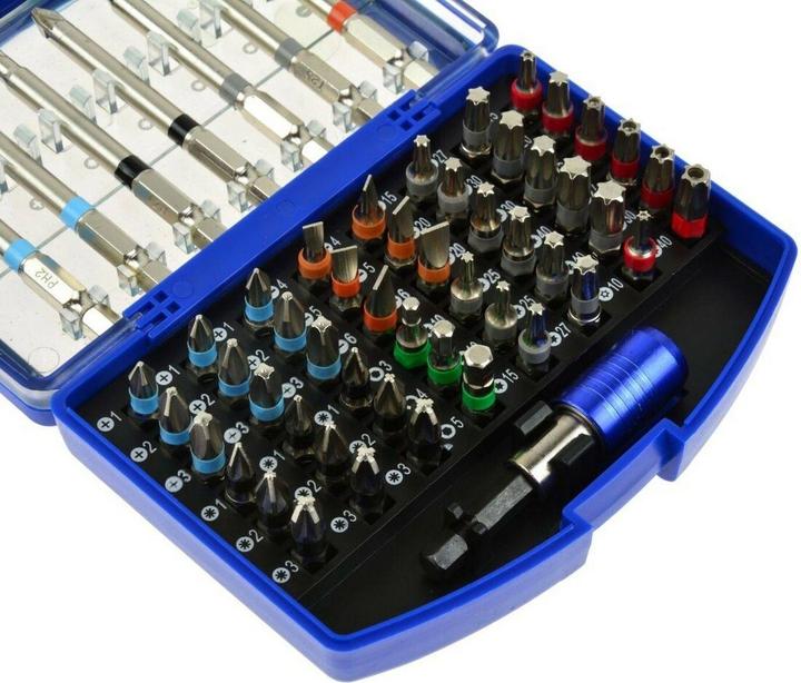 Produktbild GEKO 56-tlg. CrV--Bits