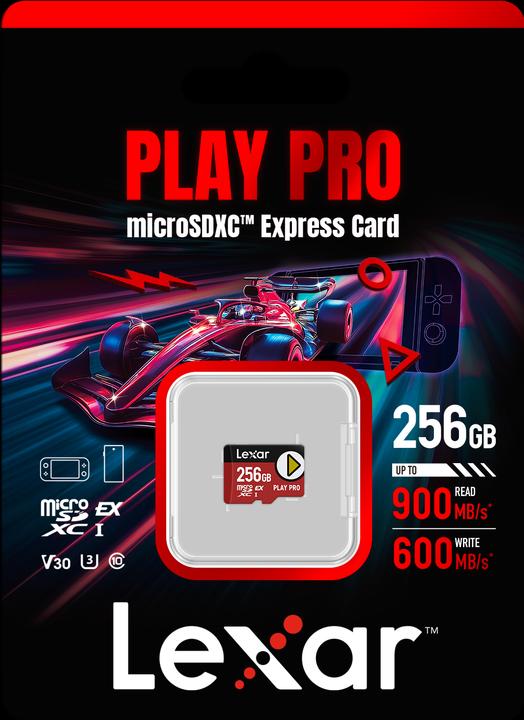 Produktbild Lexar Play Pro (256 GB, microSD Express, U3, UHS-I)