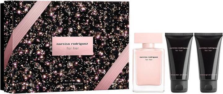 Narciso Rodriguez For Her Christmas 24 Eau de Parfum 50 / Body Lotion Shower Gel (Fragrance set)