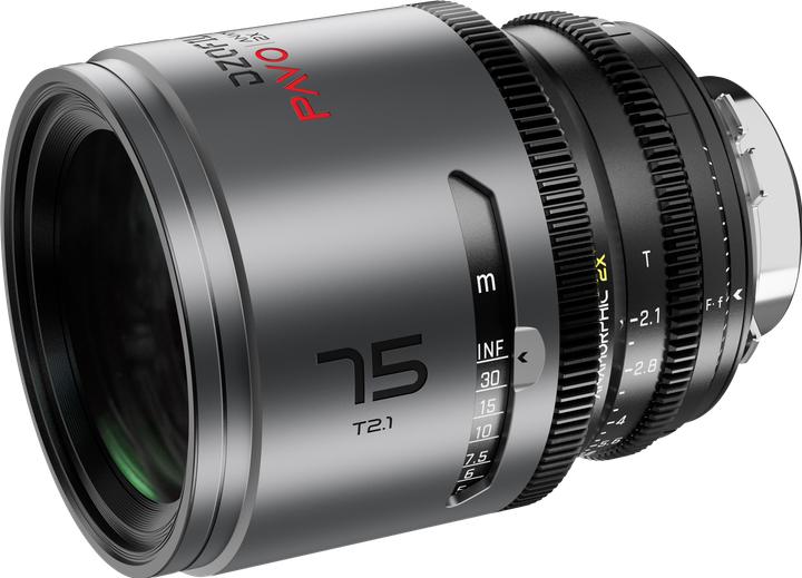Produktbild Dzofilm Pavo 2x Anamorphic 75mm T2.1 for PL/EF Mount (S35) metric (PL, APS-C / DX)