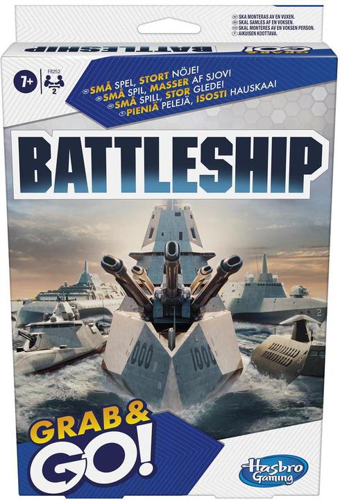 Hasbro Gaming Gioco da tavolo classico affondare la flotta, gioco di strategia da 7 anni, divertente gioco per bambini per 2 giocatori