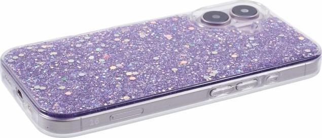 Produktbild MU Style Glitzer TPU Softcase Series Hülle (Apple iPhone 16)