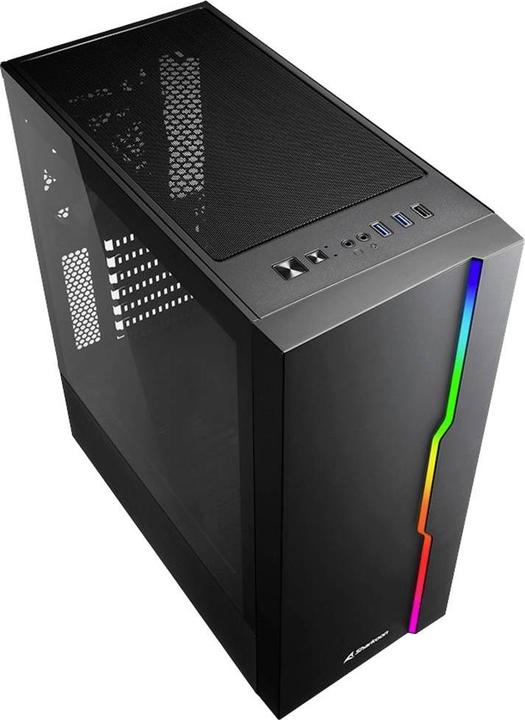 Actual product image Sharkoon RGB Slider (ATX, mATX, Mini-ITX)