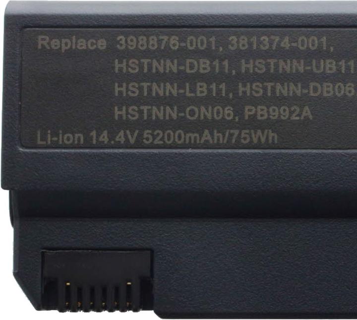 Produktbild HP Akku COMPAQ Business Notebook nx7300, Business Notebook nx7400, STNN-CB30, HSTNN-DB06, HSTNN-LB30... (8 Zellen)