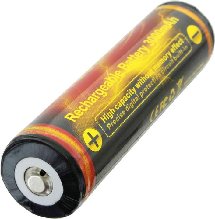 Produktbild Trustfire Akku 18650 3000mAh geschützt (Flame) (1 Stk., 18650, 3000 mAh)