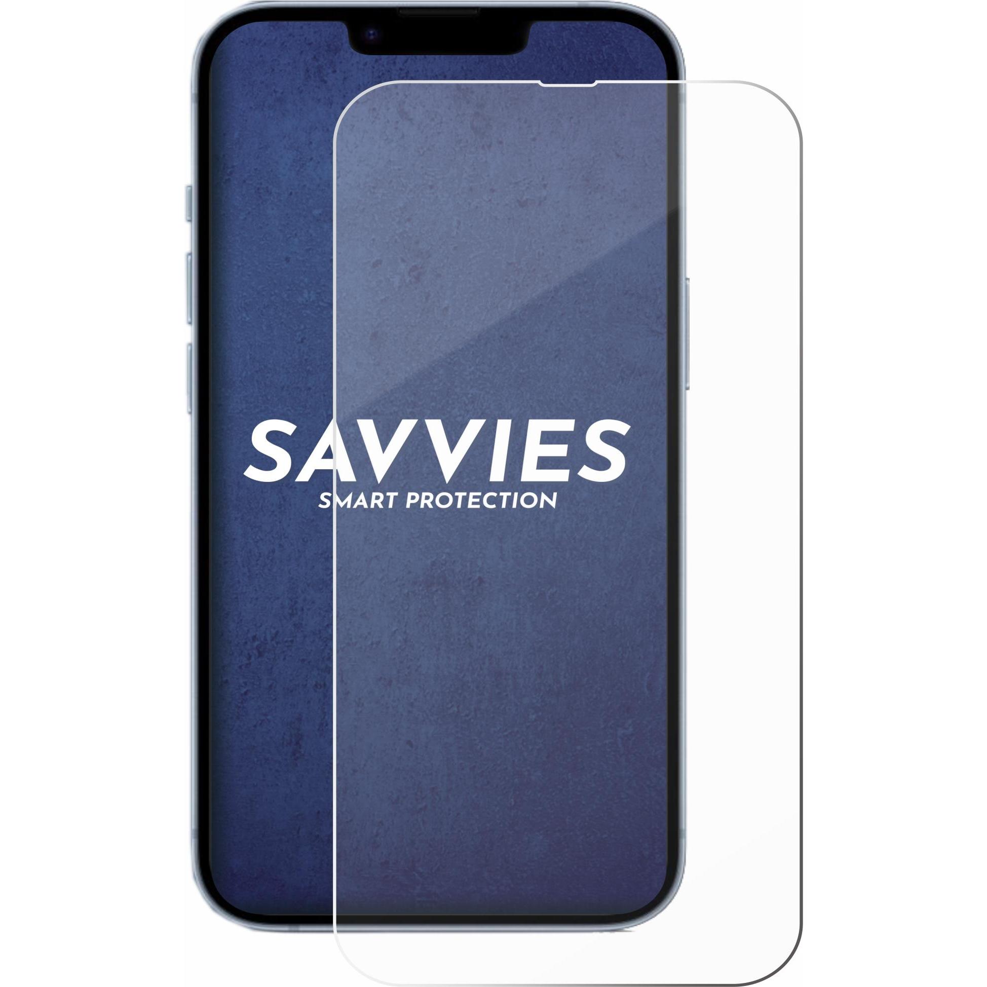 Thumbnail - Savvies Panzerglas Hartglas Displayschutz (1 Stück, Apple iPhone 14), Smartphone Schutzfolie, Transparent
